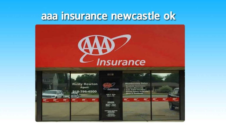 aaa insurance newcastle ok